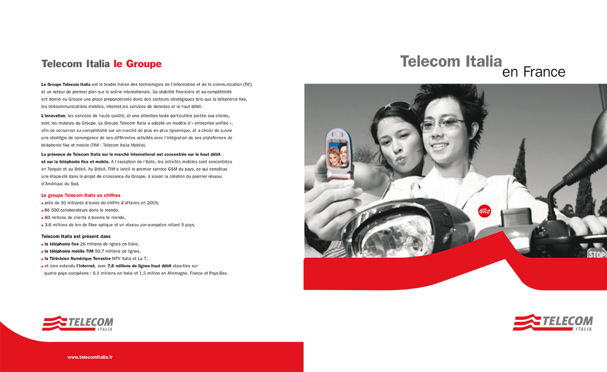 Telecom Italia - corporate brochure